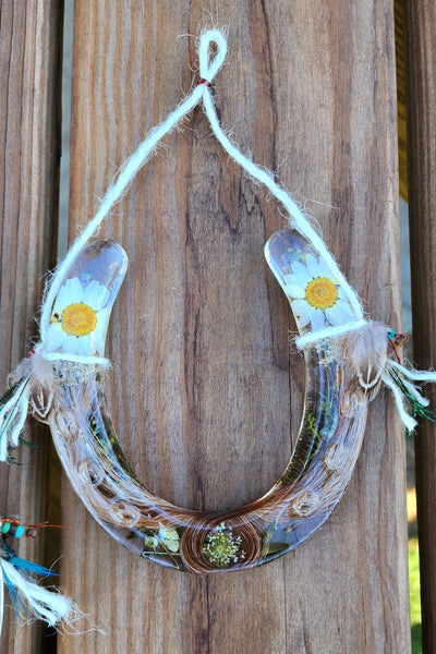 Custom Order - Horseshoe - Horse Hair Memorial Keepsake