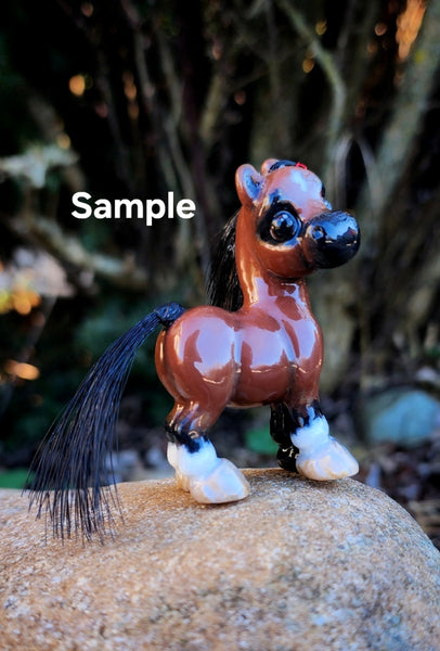 Custom Order - Horse Hair Memorial Keepsake