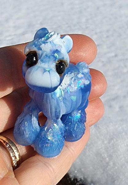 Pony (this pony is lighter blue in person then it appears in the photos)